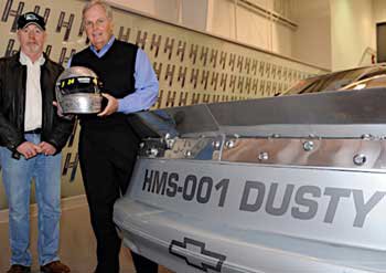 HMS Invites Gerhart to 25th Anniversary Celebration; Old 'Dusty' with a New Debut