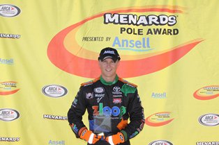 Boston wins Menards pole award at Salem - again