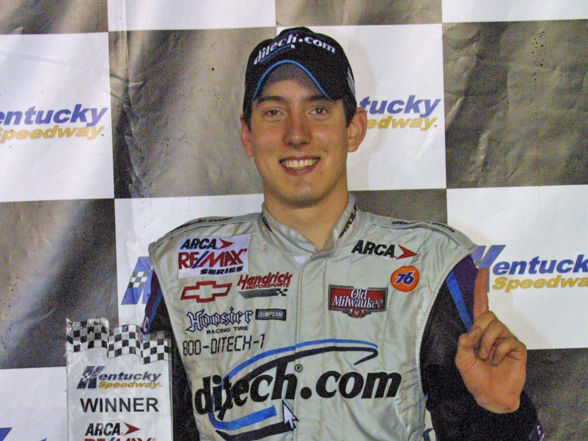 First in ARCA and now all three of NASCAR's top divisions, Busch keeps on winning