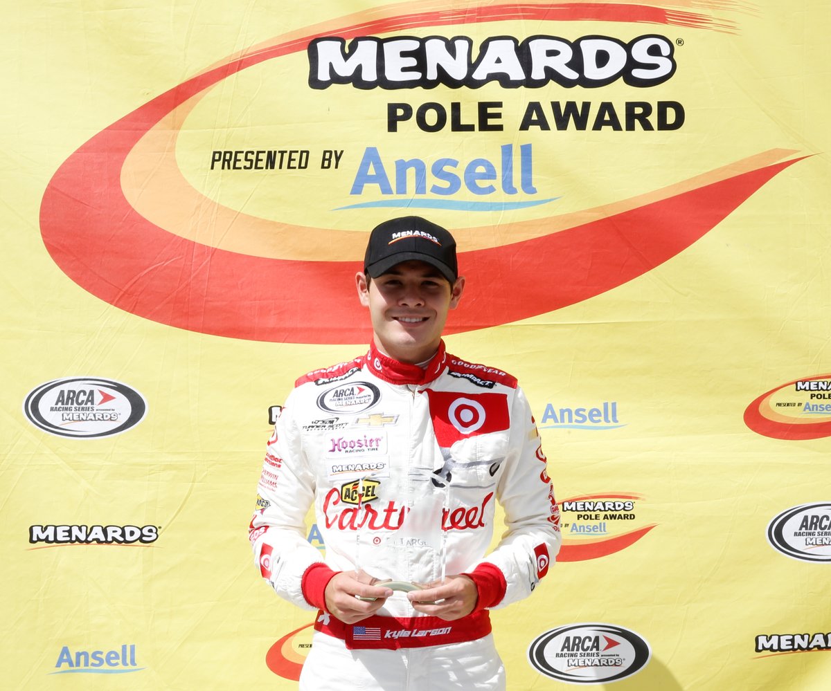 Field chasing NASCAR's Larson in Saturday's Pocono ARCA 200