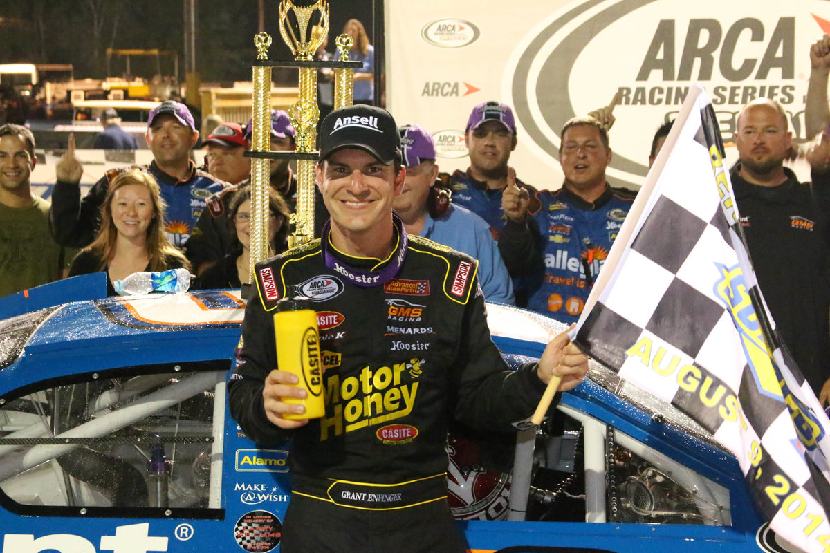 Victory sweet for Enfinger, GMS Racing team