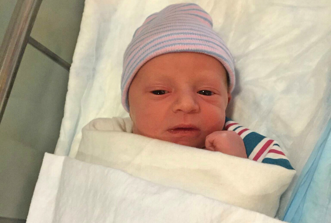 Congrats to the Hesserts! Tom IV in the house