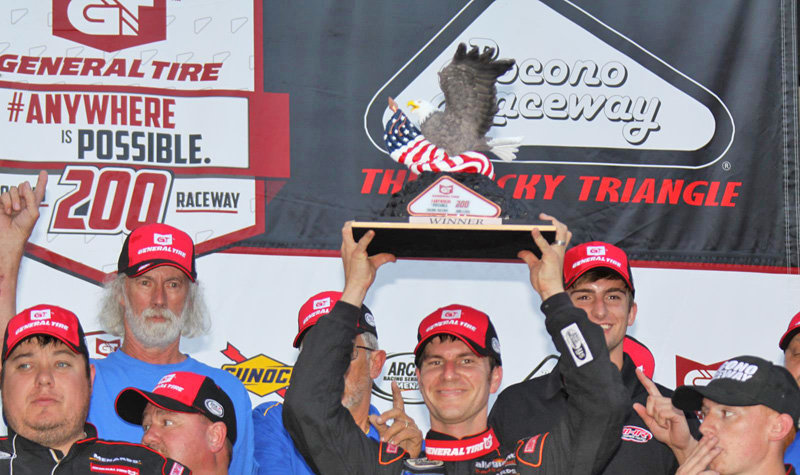 Cunningham inks ARCA champ Enfinger in 22 at DuQuoin; going for 3 straight on Magic Mile