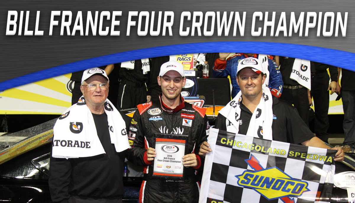 Briscoe secures 2016 Bill France 4 Crown at Chicagoland