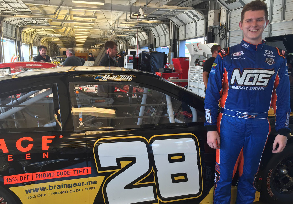 Matt Tifft fastest overall in testing at Kentucky; well under track record