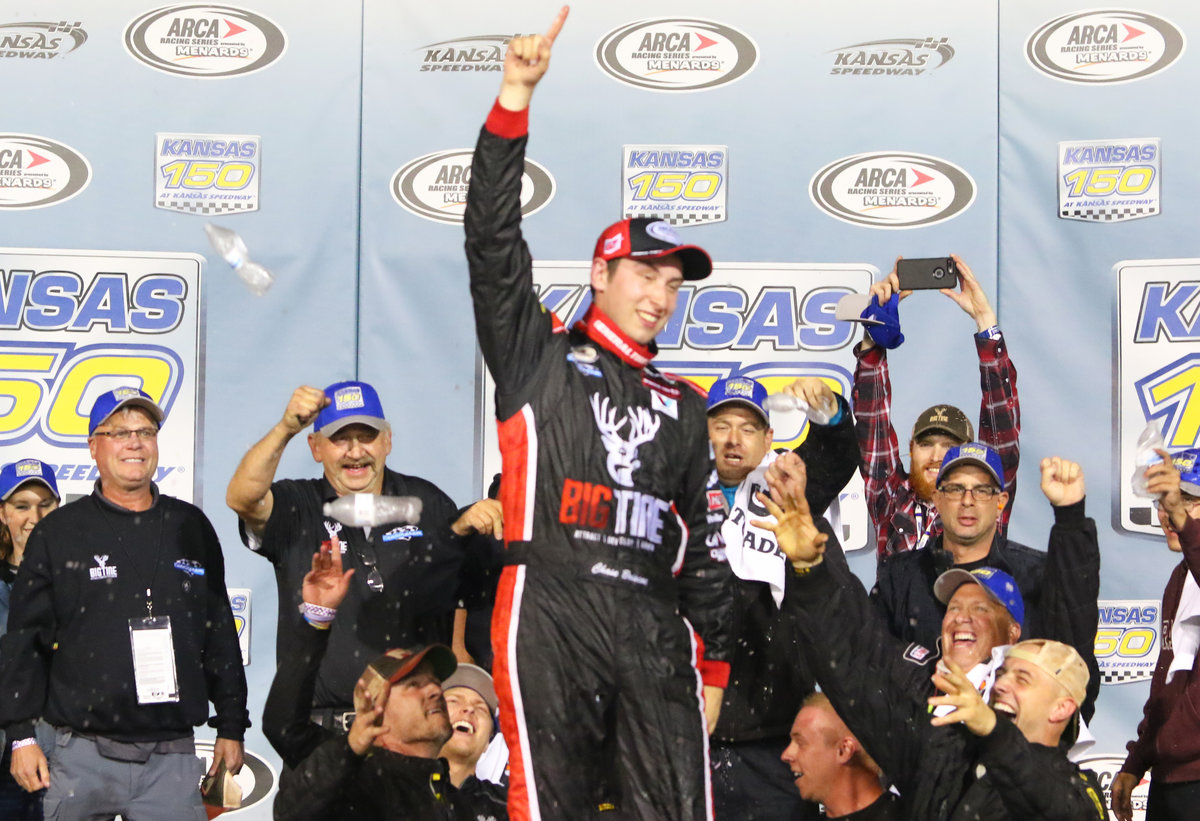 Briscoe wins Kansas 150; secures ARCA championship