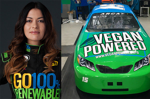 It's a 'wrap'...Munter's bringing Vegan power to Daytona