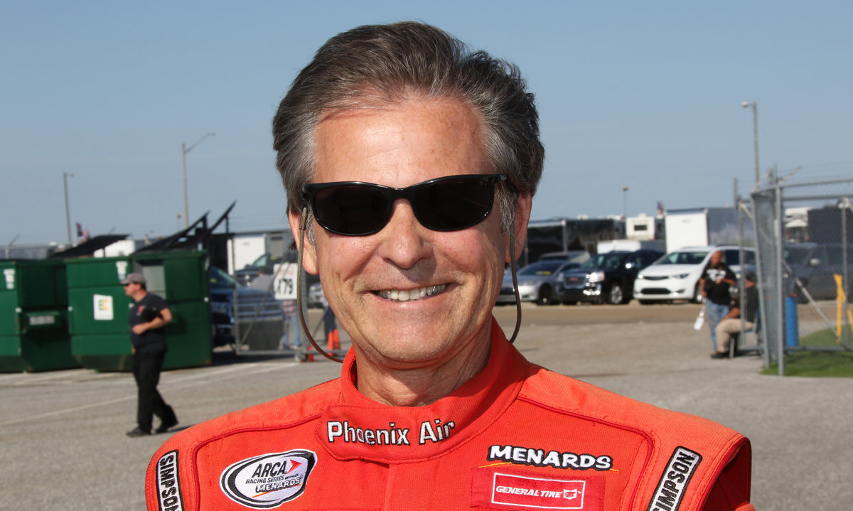 ARCA veteran, longtime ARCA racer Mark Thompson in Cup show at 'Dega