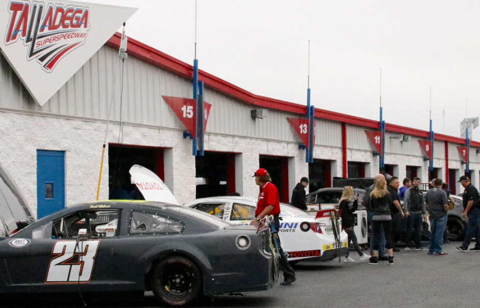 Talladega test delayed...image pictorial inside