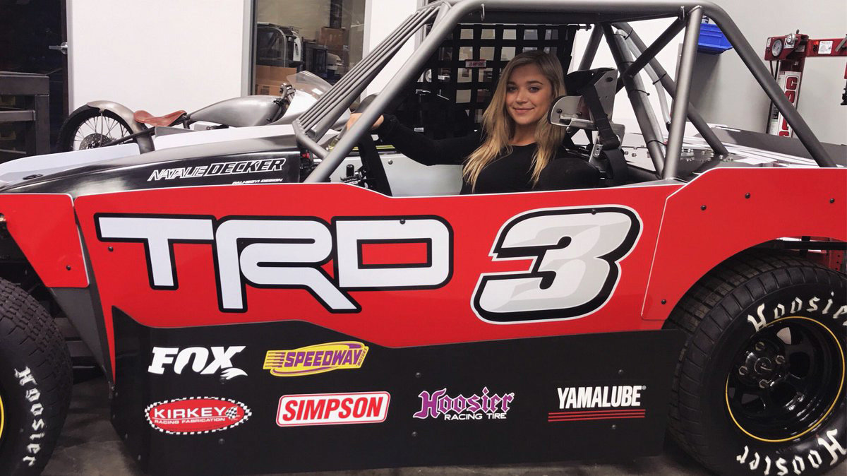 Natalie Decker joins driver line-up for invitational race at Perris Auto Speedway