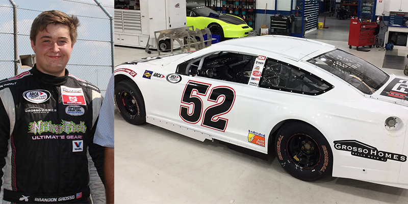 Rookie Brandon Grosso teams with KSR for full '18 season