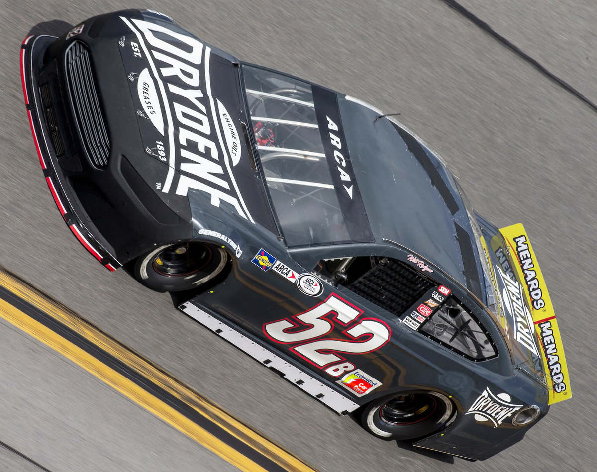 Rookie Rodgers impressive in Daytona test; to race for KSR with sponsor Drydene