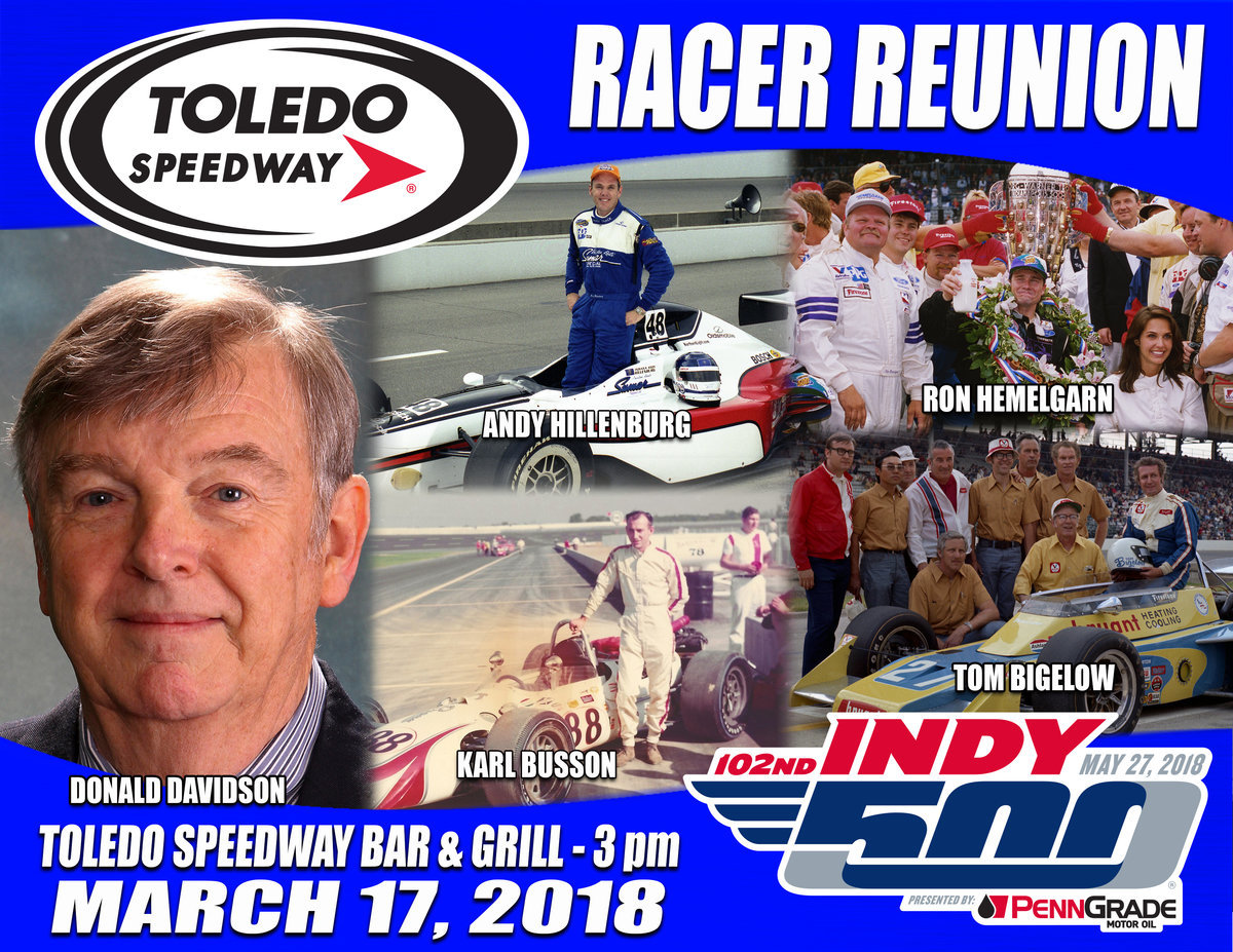 Toledo Speedway's Racers Reunion features Indy 500 connections