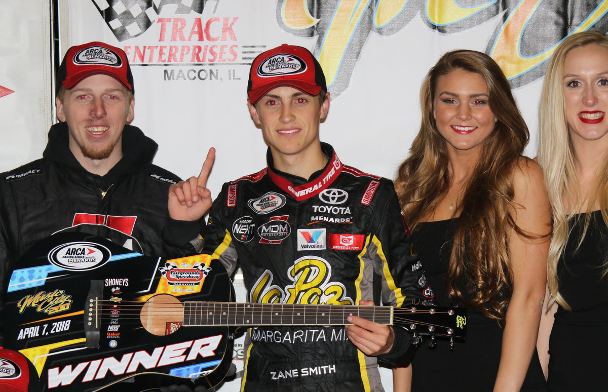 Zane Smith wins at Nashville; earns career-first in ARCA