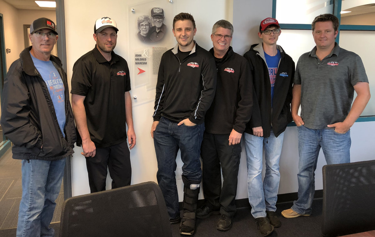 CBR visits home office; NASCAR/USAC vet Bliss assisting in Toledo test