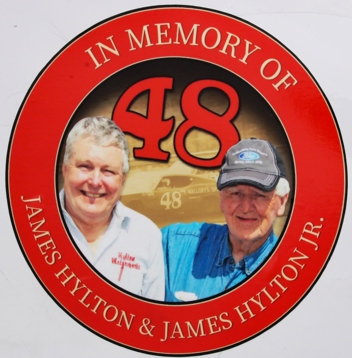 "To James & Tweet's ARCA family"... a message from Evelyn Hylton