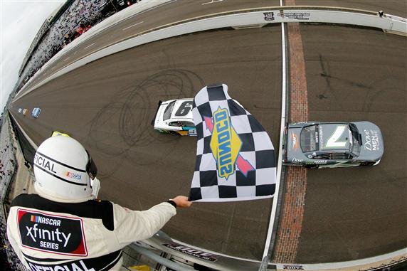 Former ARCA Champion Allgaier Wins NXS at Indy
