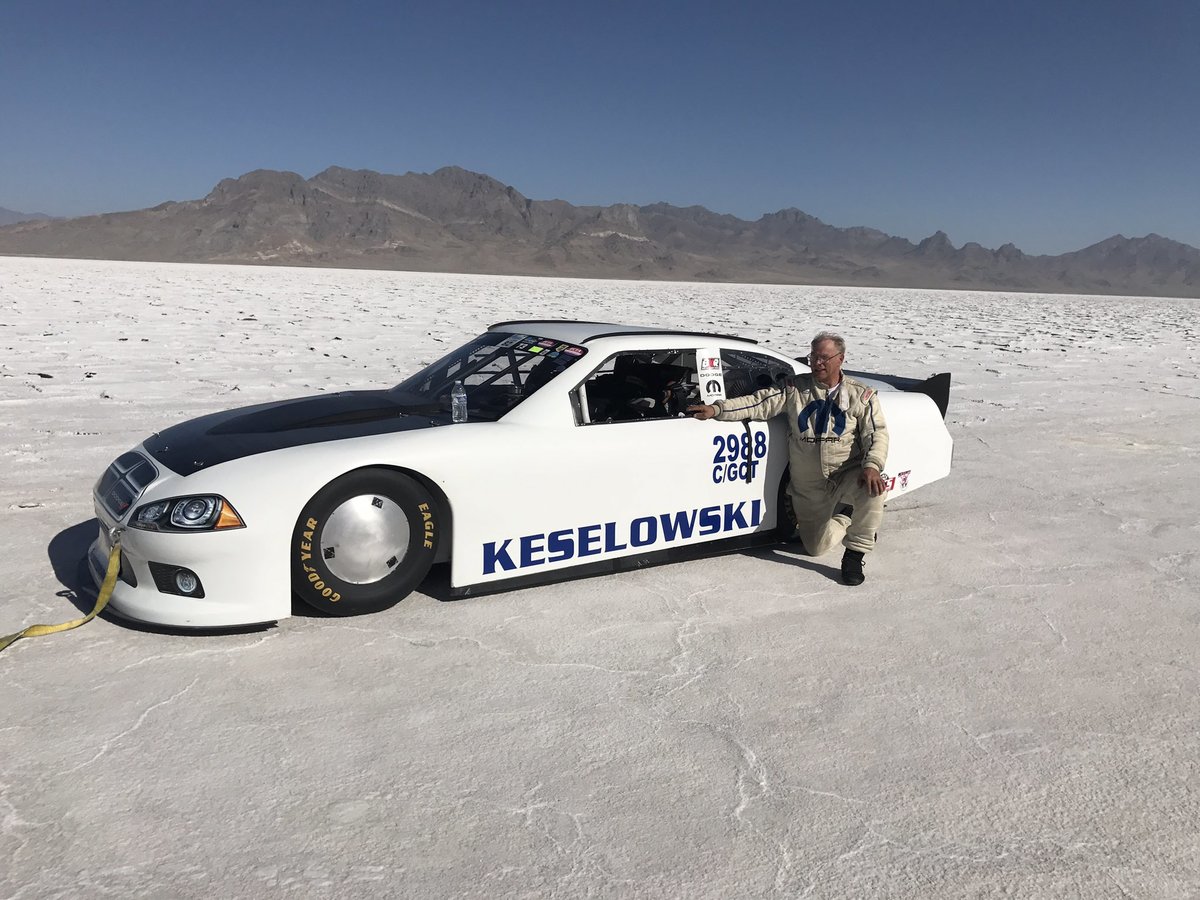1989 ARCA Champ Keselowski Sets Speed Records in Utah