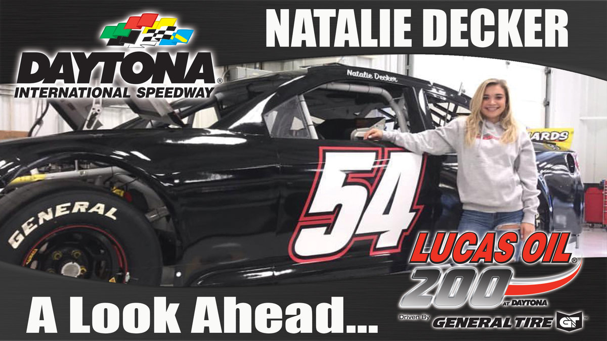 Natalie Decker Wants to Repeat and Improve at Daytona