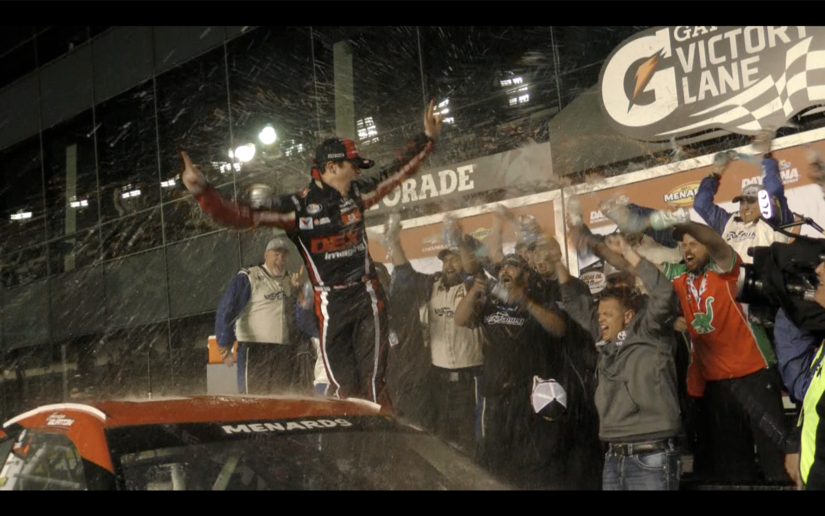 Harrison Burton Wins ARCA Menards Series Lucas Oil 200 driven by General Tire at Daytona
