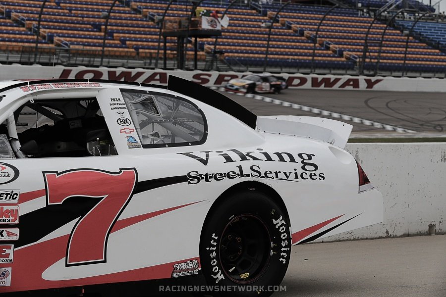 Ryan Heavner Loading For Chicagoland Speedway