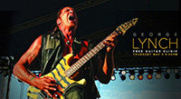 May 3: George Lynch ESP Clinic at Chuck Levin's Washington Music Center