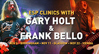ESP Clinics with Gary Holt & Frank Bello