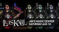 Saturday August 10: Luis Kalil ESP Clinic at Jim's Music Center