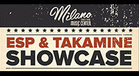 Nov 14 & 15: ESP/Takamine Showcase at Milano Music Center in Mesa, AZ
