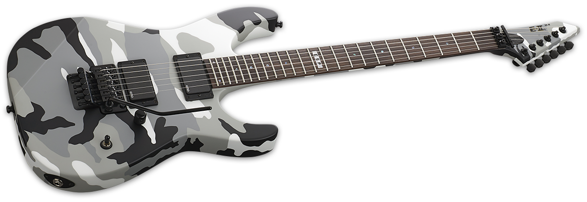 E-II M-II NECK THRU - URBAN CAMO - The ESP Guitar Company