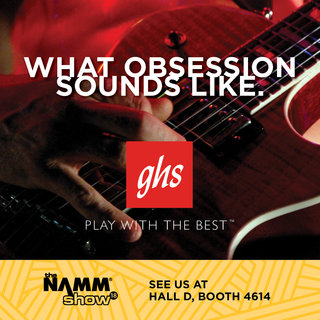 GHS Announces NAMM Artist Appearances