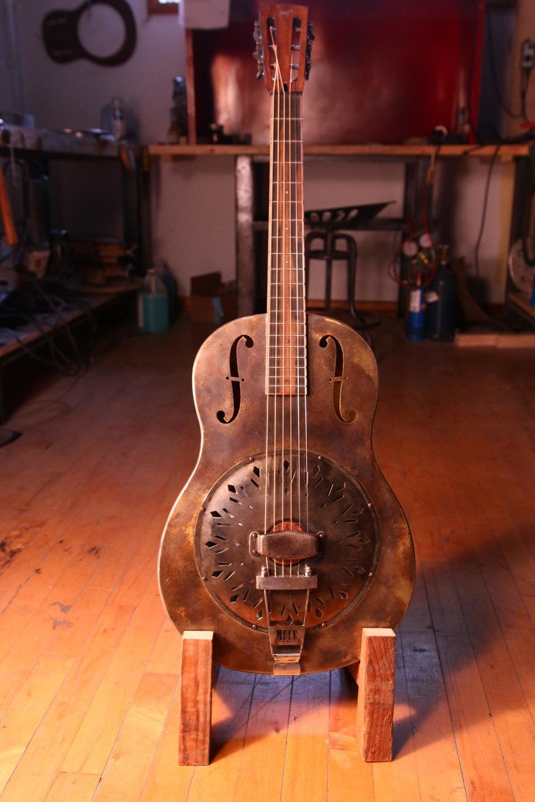 Mule Resonator Guitar 145 Mule Resophonic Guitars