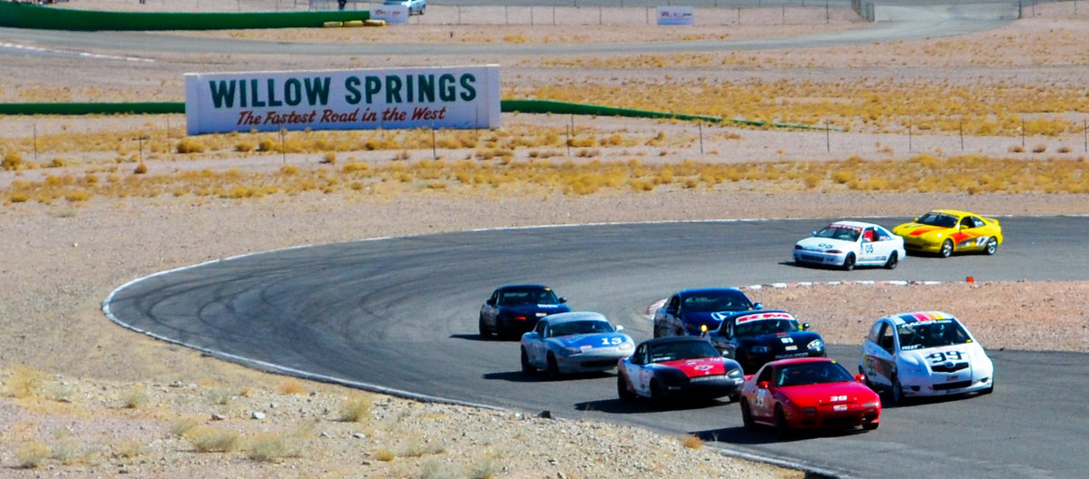 Majors Willow Springs International Raceway Sports Car Club of America