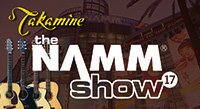 Takamine at the 2017 NAMM Show