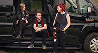 The Accidentals Get A Cool Ride