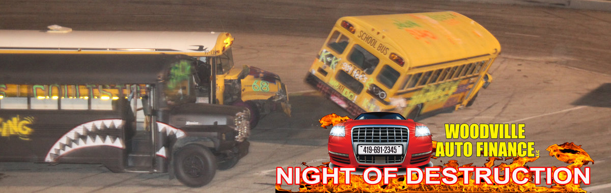 Woodville Auto Finance Night Of Destruction Bus Race May 24 At